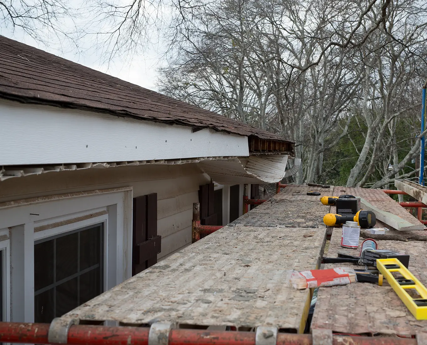 Facia Board Replacement on house in st louis mo